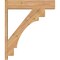Ekena Millwork Merced Block Smooth Outlooker, Western Red Cedar, 7 1/2"W x 32"D x 38"H OUT08X32X38MRC05SWR - alternate 4